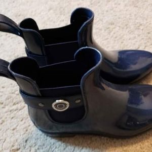 Like New Nautica Windsail Rain Booties- Size 8 👢